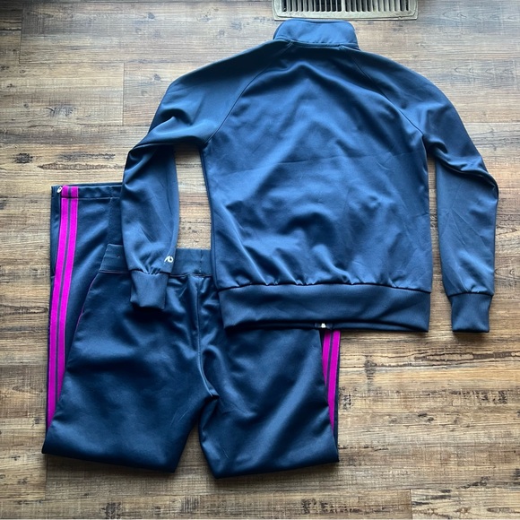 Nike The Athletic Dept Womens Y2K Tracksuit Navy/Purple Activewear Set Sz M/L - Picture 10 of 10